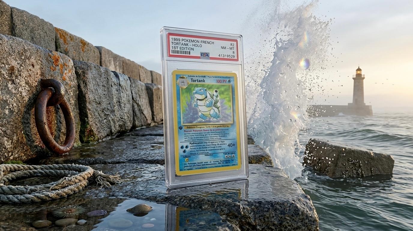 Tortank holographique Base Set 1ère édition : cote et prix