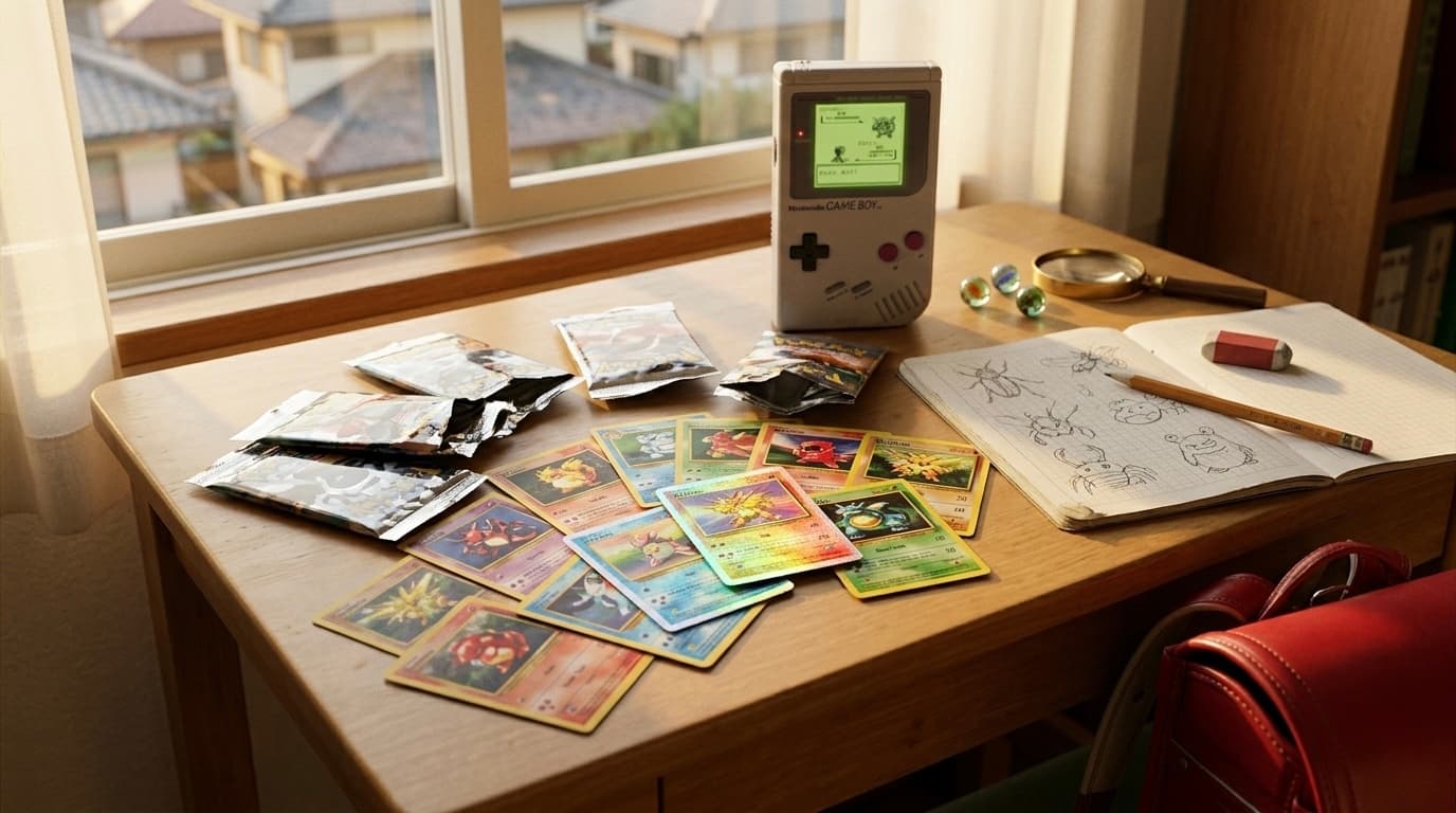 Histoire et création du TCG Pokémon en 1996 par Media Factory au Japon, naissance d'un phénomène mondial du jeu de cartes