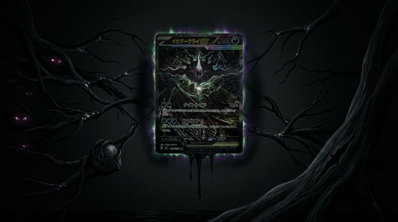 Extension Pokémon JCC Nuit Noire ME05 — Méga-Darkrai-ex et Méga-Zeraora-ex, sortie juillet 2026
