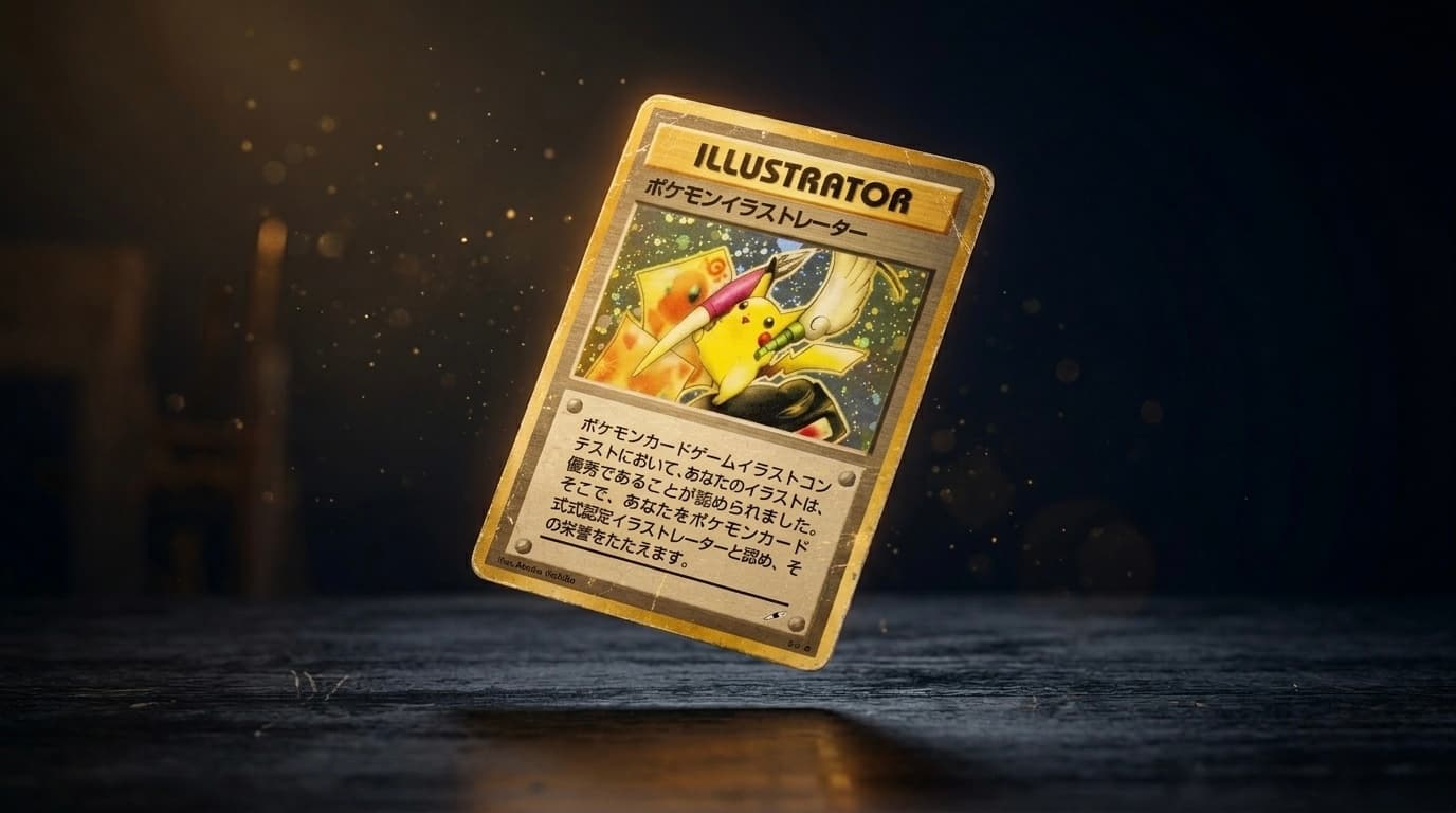 Pikachu Illustrateur : l'histoire de la carte Pokémon la plus rare du monde